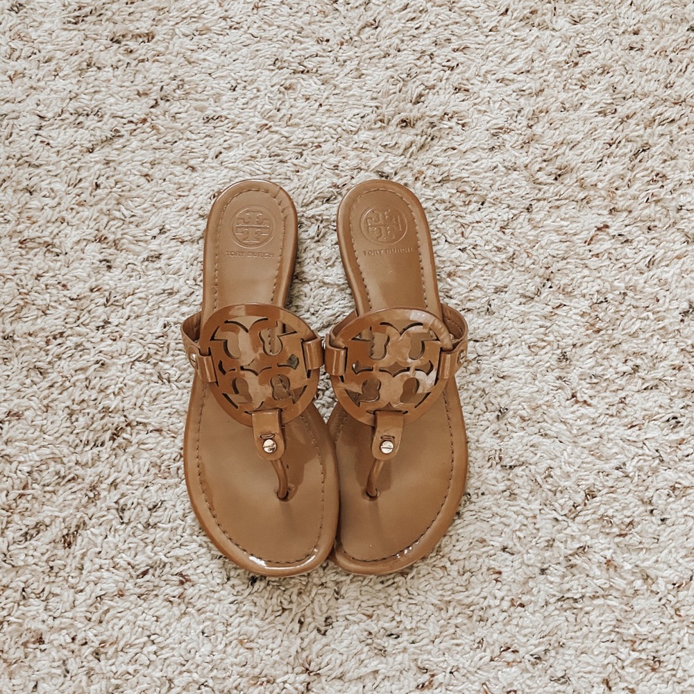 Tory Burch Miller Patent Leather Sandal